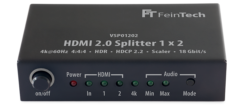 VSP01202 HDMI-Splitter mit Downscaler