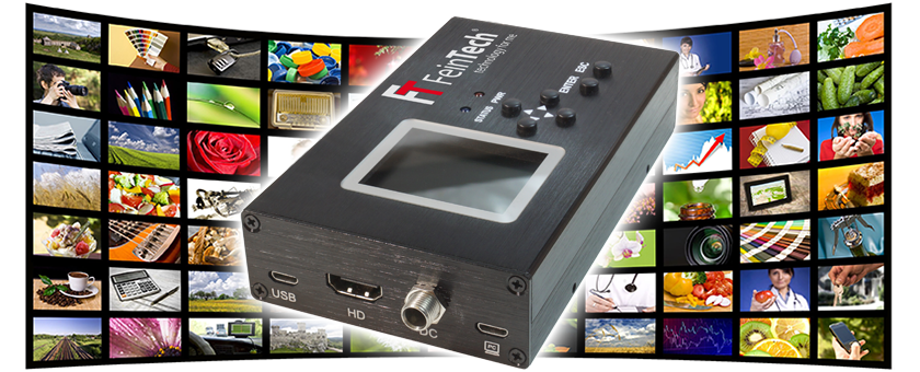 FeinTech VHQ00101 DVB-C DVB-T2, Full HD, 1080p, MPEG4, HDTV Modulador HDMI